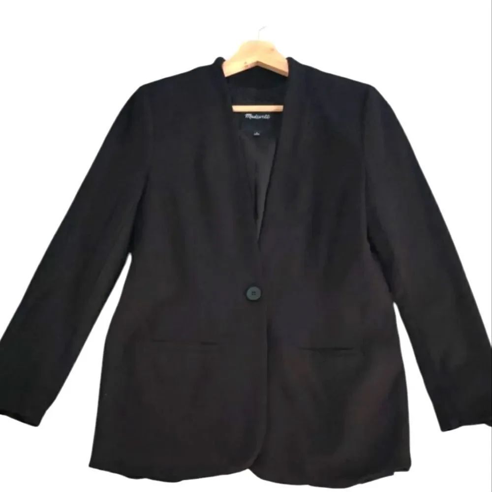 Madewell Classic Black Blazer Size 4